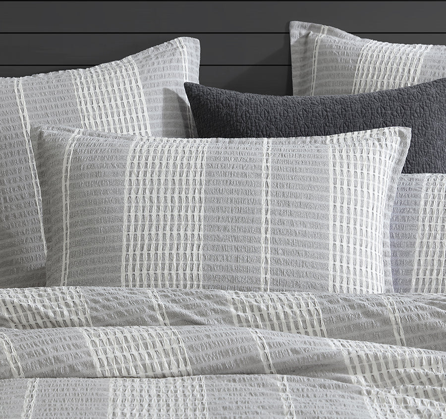 Hurley Quilt Cover Set Range Charcoal - Image 4