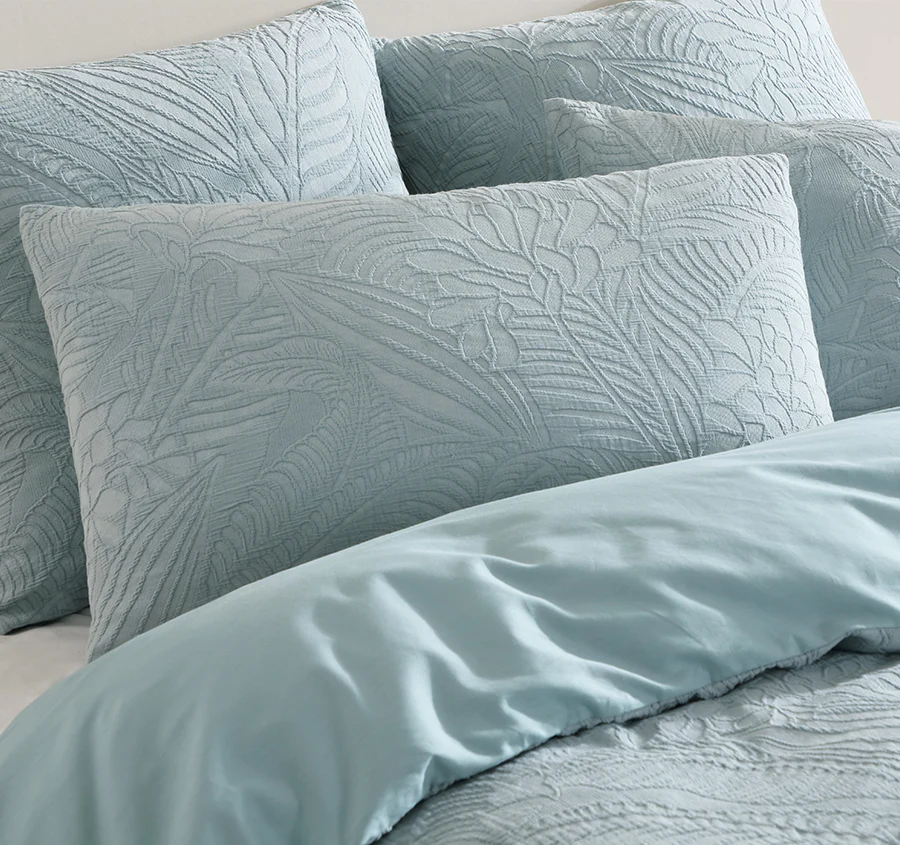 Kaia Quilt Cover Set Range Sage - Image 4