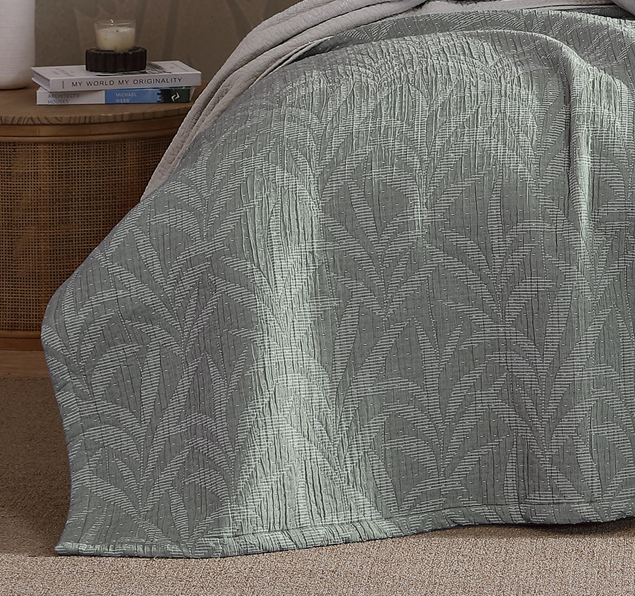 Kailani Coverlet Set Cilantro - Image 3