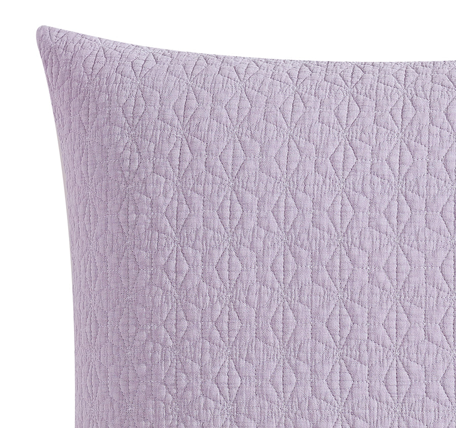 Kayo European Pillow Sham Lilac - Image 2