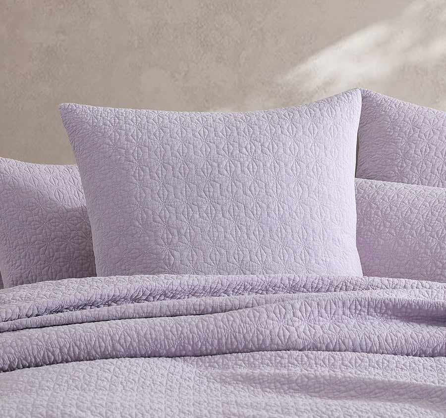Kayo European Pillow Sham Lilac - Image 3