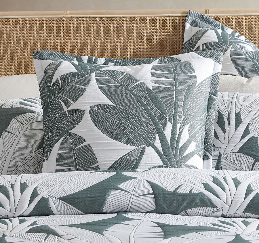 Lagos European Pillowcase Olive - Image 3