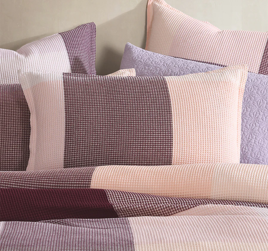 Sadie Quilt Cover Set Range Blush - Image 4