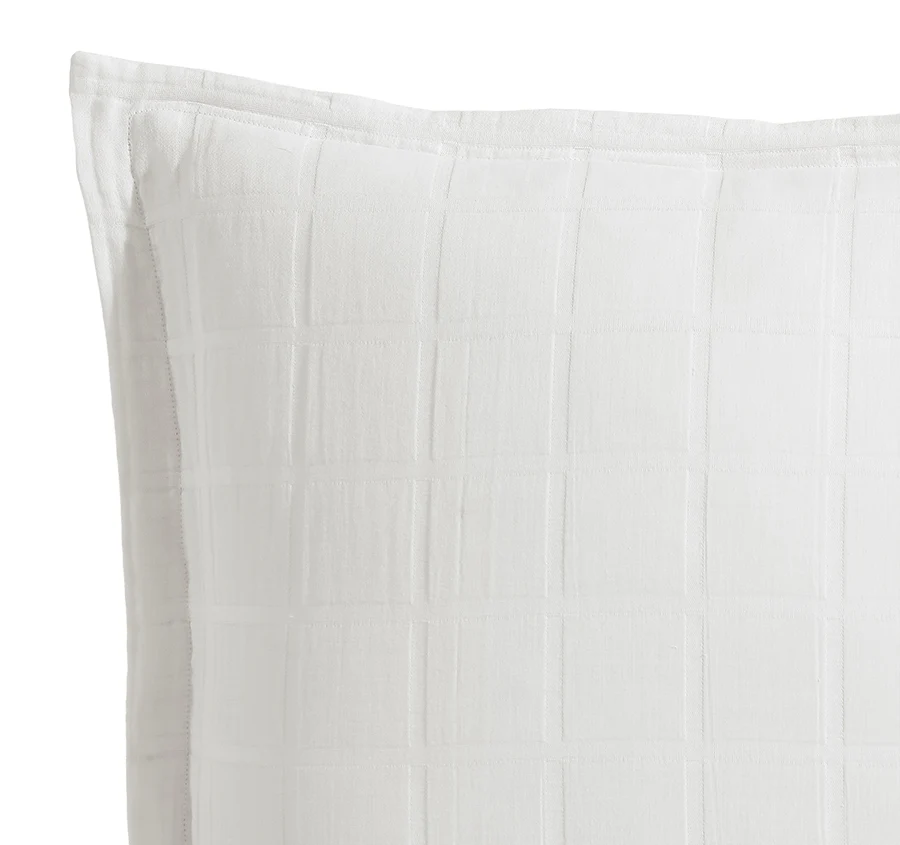 Sierra European Pillowcase White - Image 2