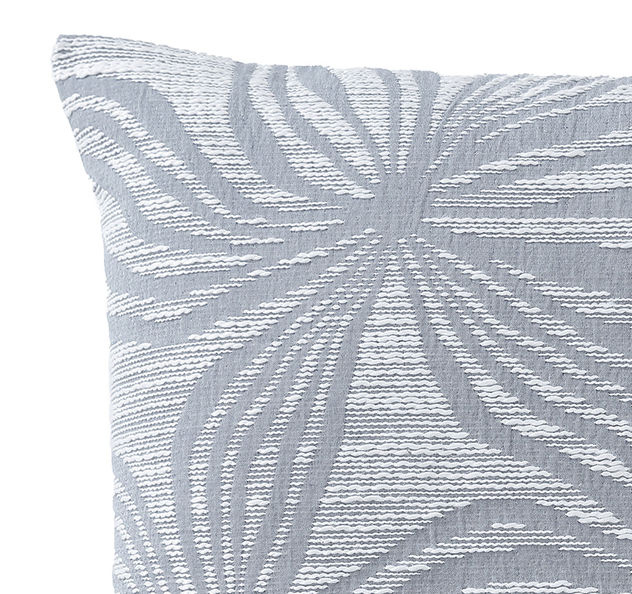 Skylar 45x45cm Filled Cushion Slate - Image 2