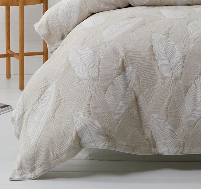 Tahiti Quilt Cover Set Range Tan - Image 5