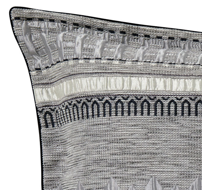 Tribeca European Pillowcase Steel - Image 2