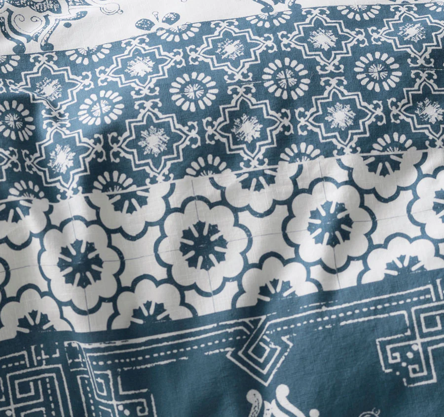 Francine Quilt Cover Set Range Blue - Image 2