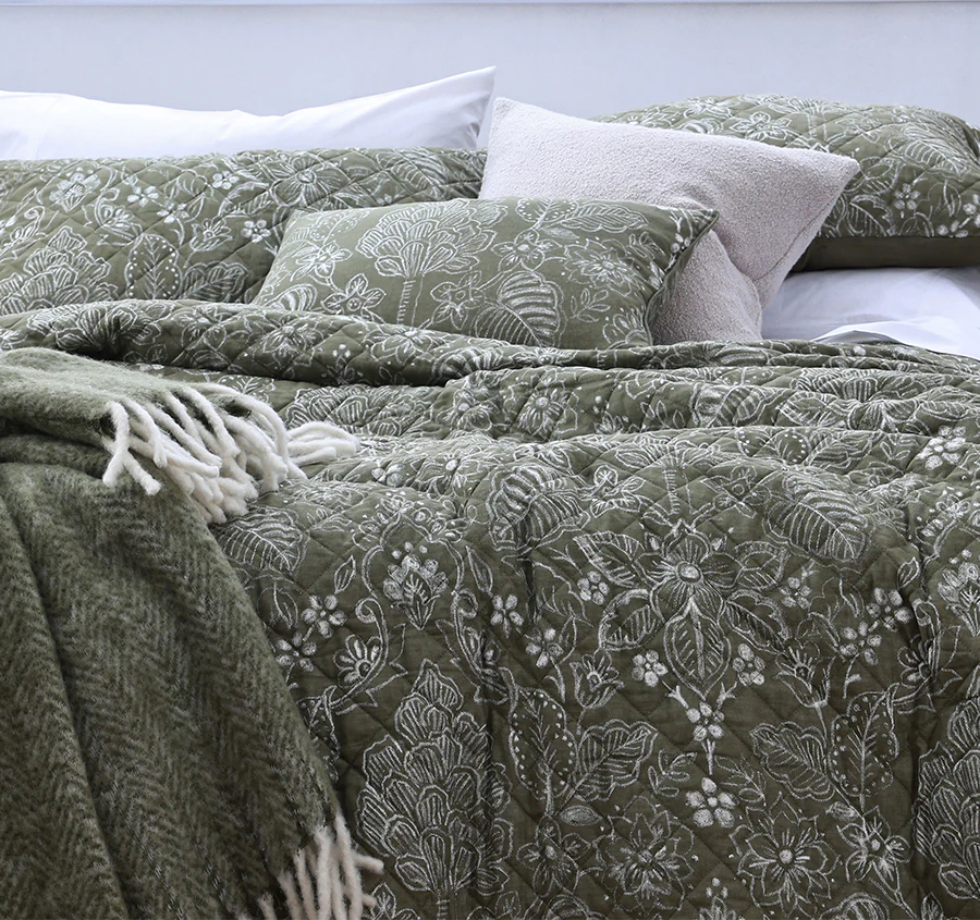 Botanica Bedspread Set Range Poplar - Image 4