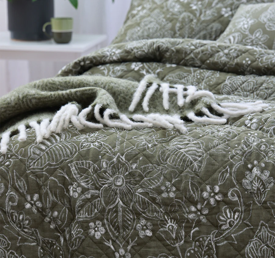 Botanica Bedspread Set Range Poplar - Image 5