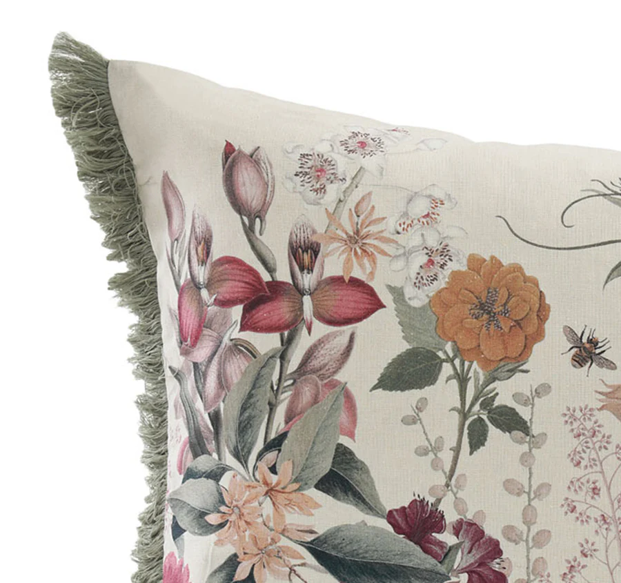 Calloway 40x60cm Filled Cushion Ivory - Image 2