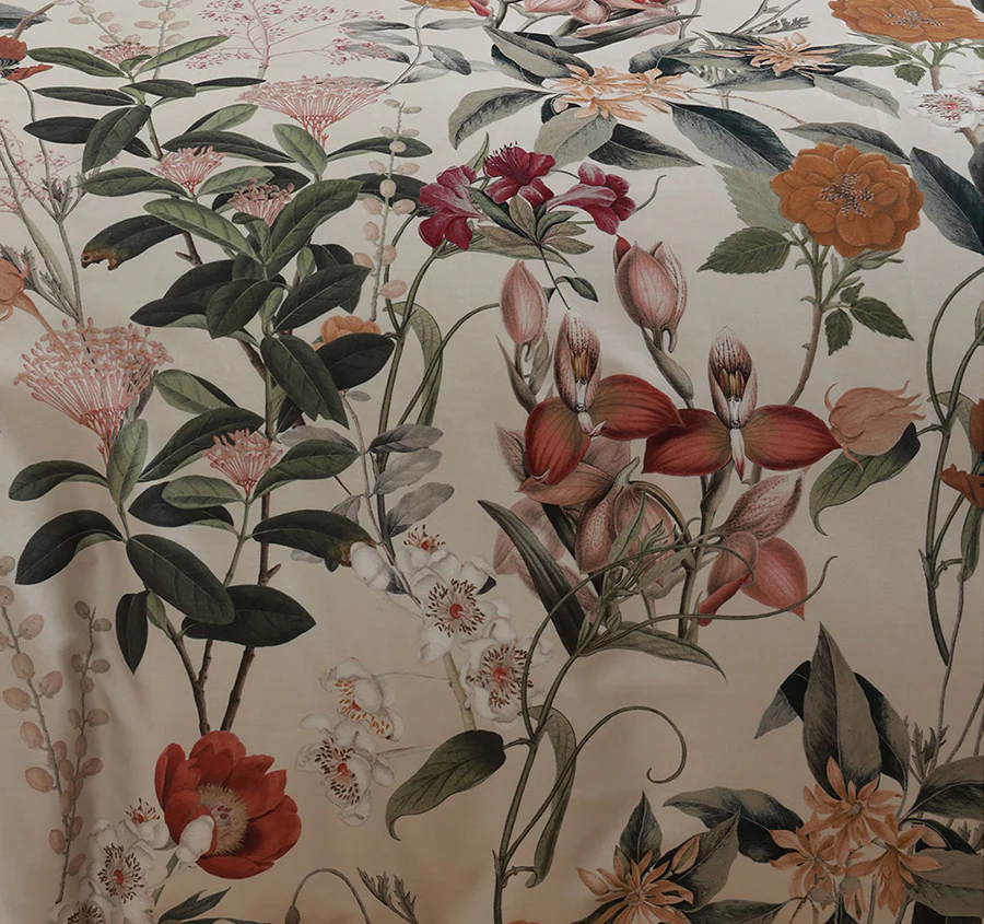 Calloway Quilt Cover Set Range Ivory - Image 2