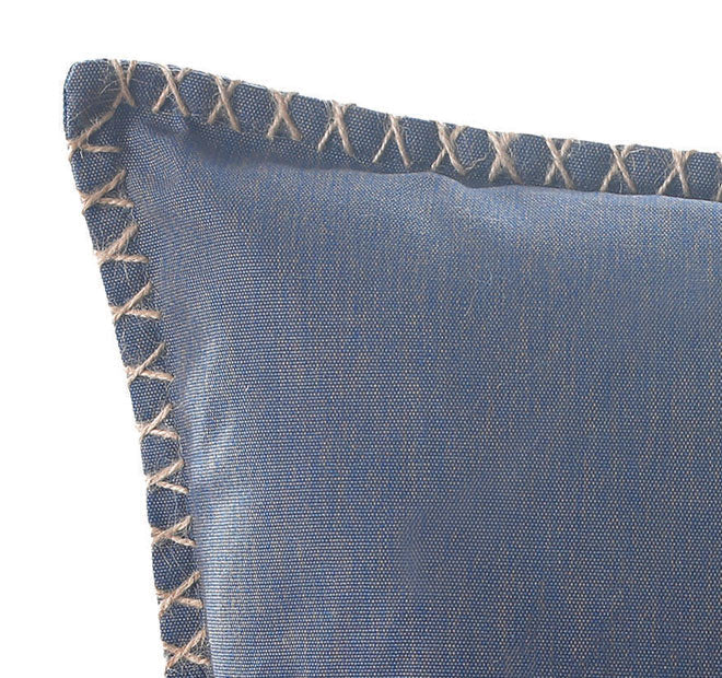 Kalo 50x50cm Outdoor Filled Cushion Blue - Image 2