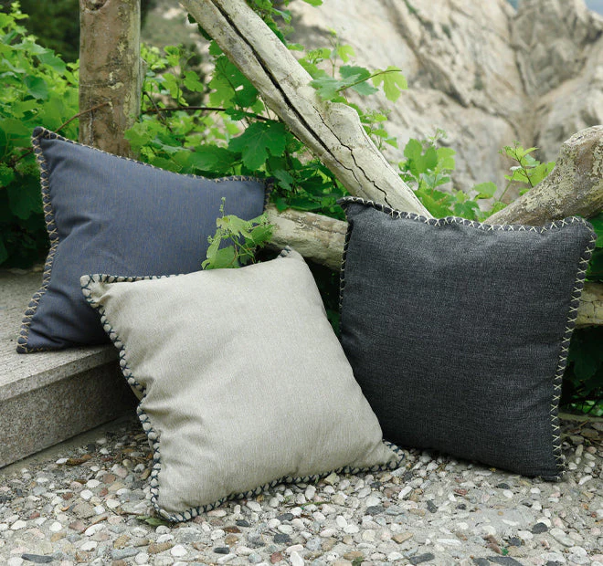 Kalo 50x50cm Outdoor Filled Cushion Blue - Image 4