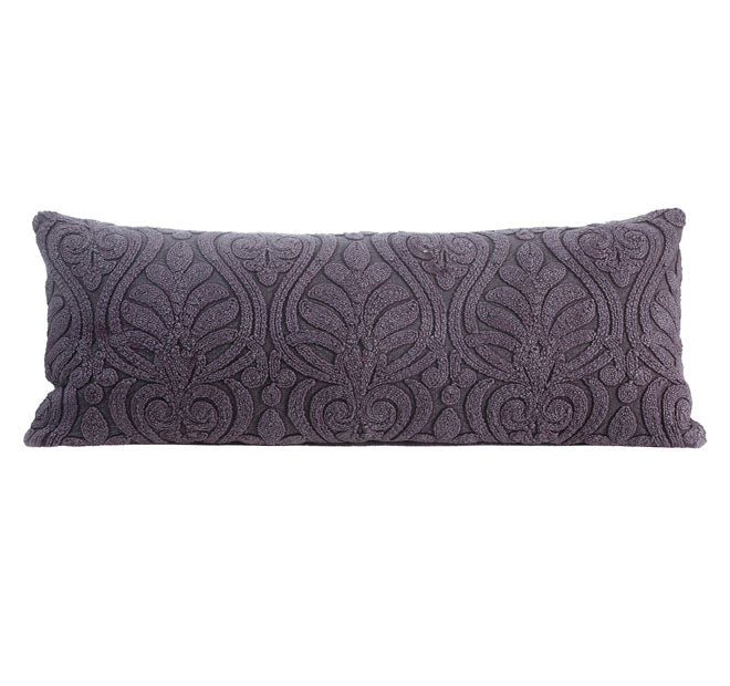 Malta 35x90cm Filled Cushion Plum