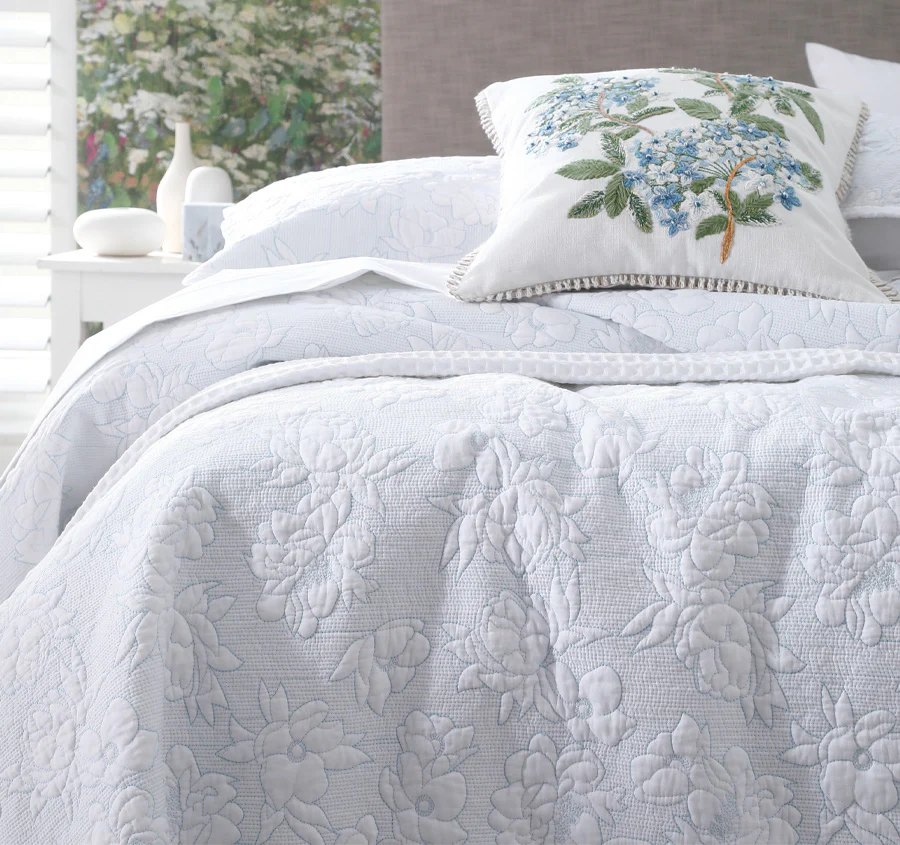 Nalani Bedspread Set Range White