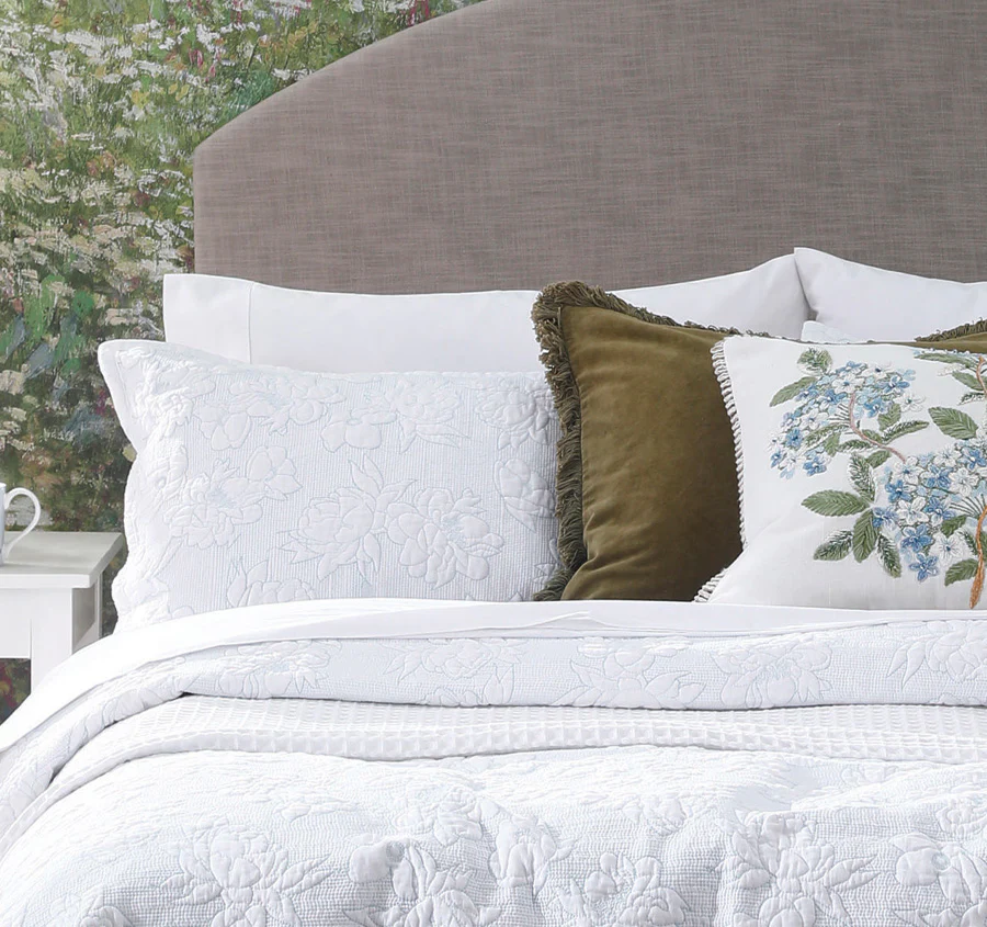 Nalani Bedspread Set Range White - Image 4