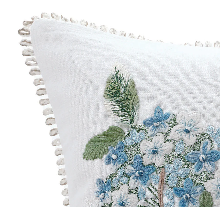 Posy 45x45cm Filled Cushion Blue - Image 2