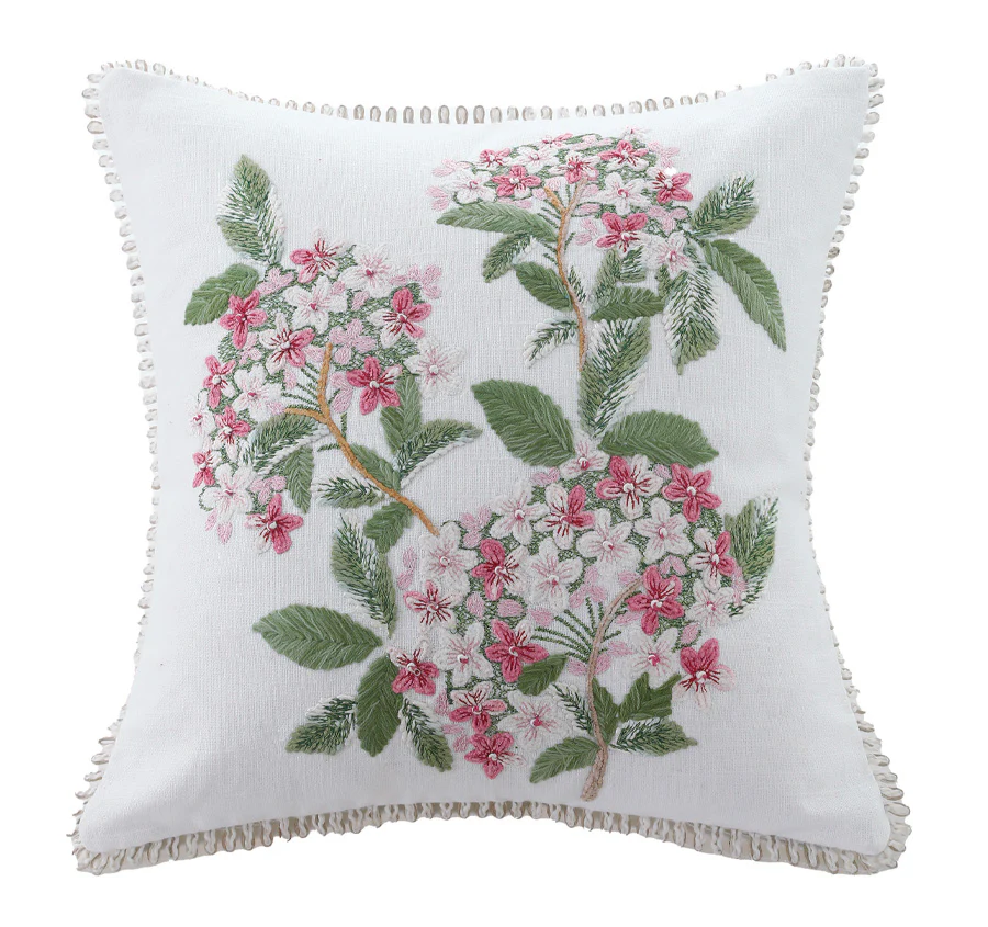 Posy 45x45cm Filled Cushion Blush