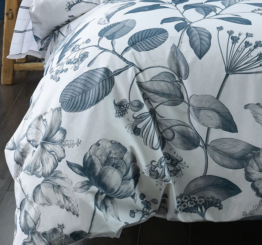 Pure Botanical Quilt Cover Set Range Bluestone - Image 3