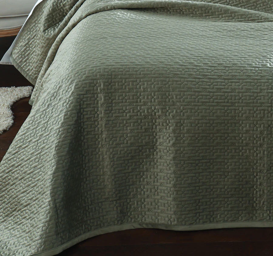 Terrace Coverlet Set Range Thyme - Image 3