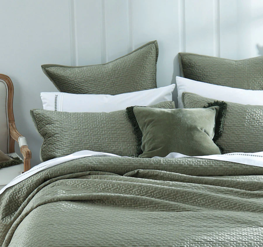 Terrace Coverlet Set Range Thyme - Image 4