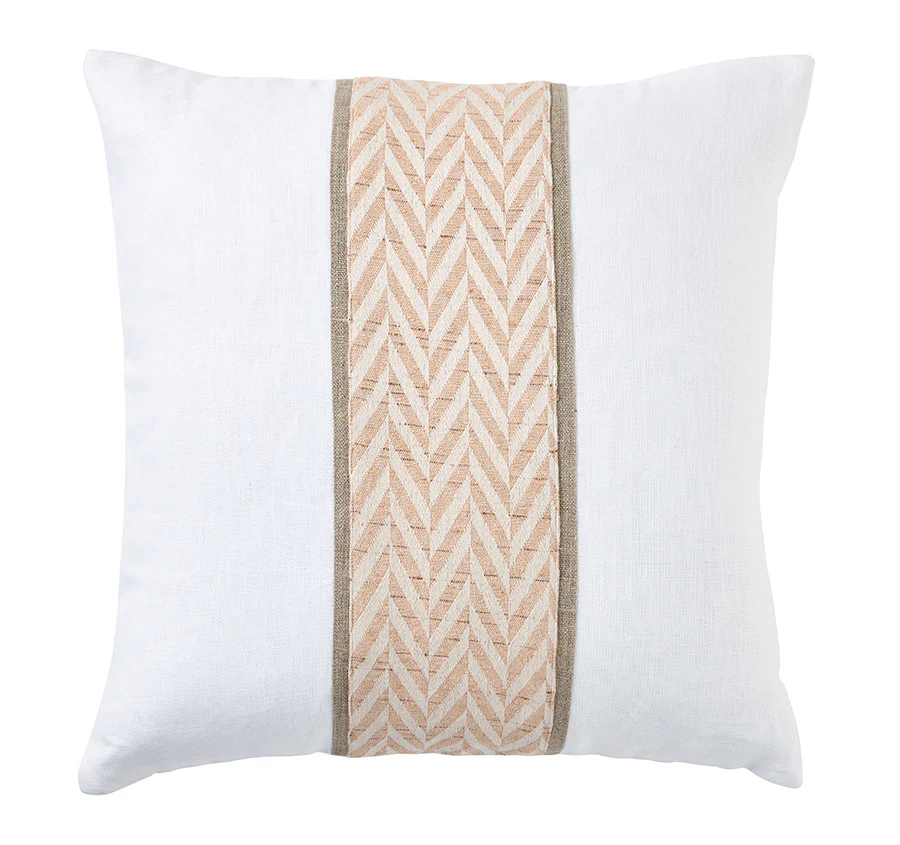 Allesia Linen Stripe 50x50cm Filled Cushion