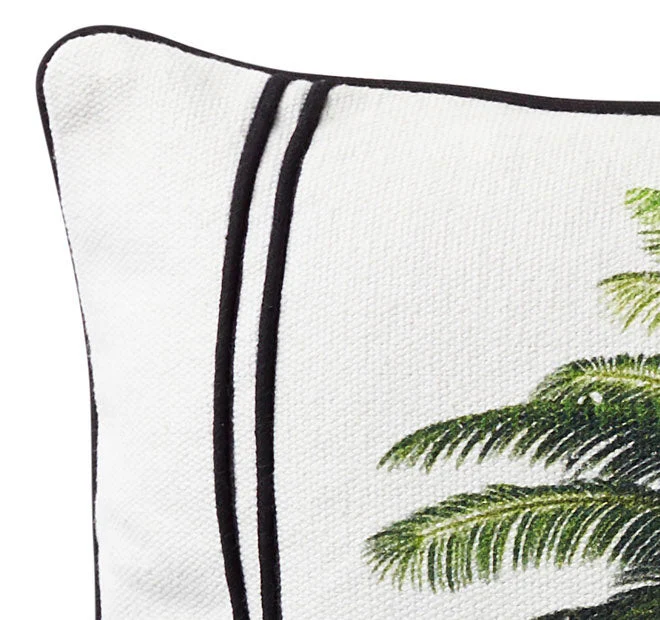 Bahama Palm 30x50cm Filled Cushion Green - Image 2
