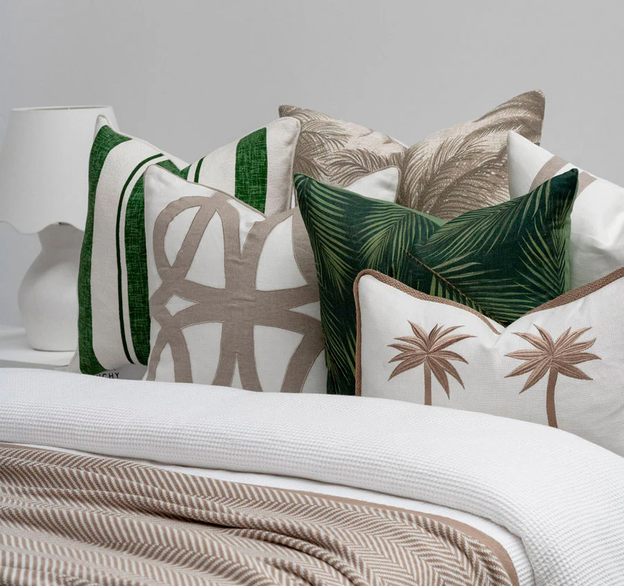 Bedford 50x50cm Filled Cushion Green - Image 4