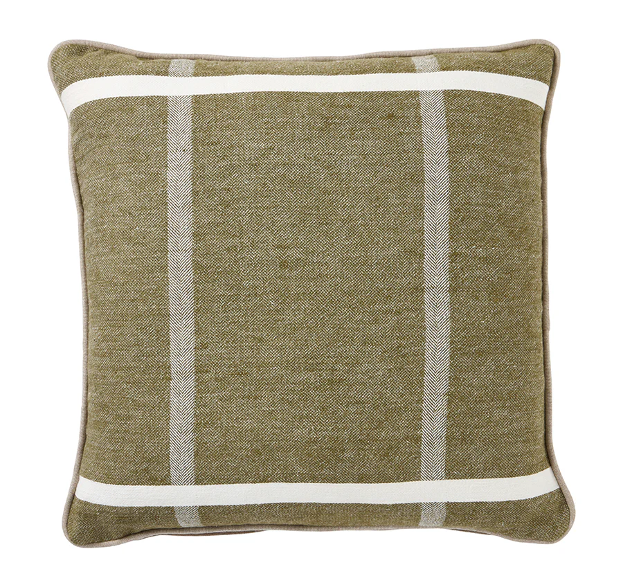 Cotswolds 50x50cm Filled Cushion Olive Green