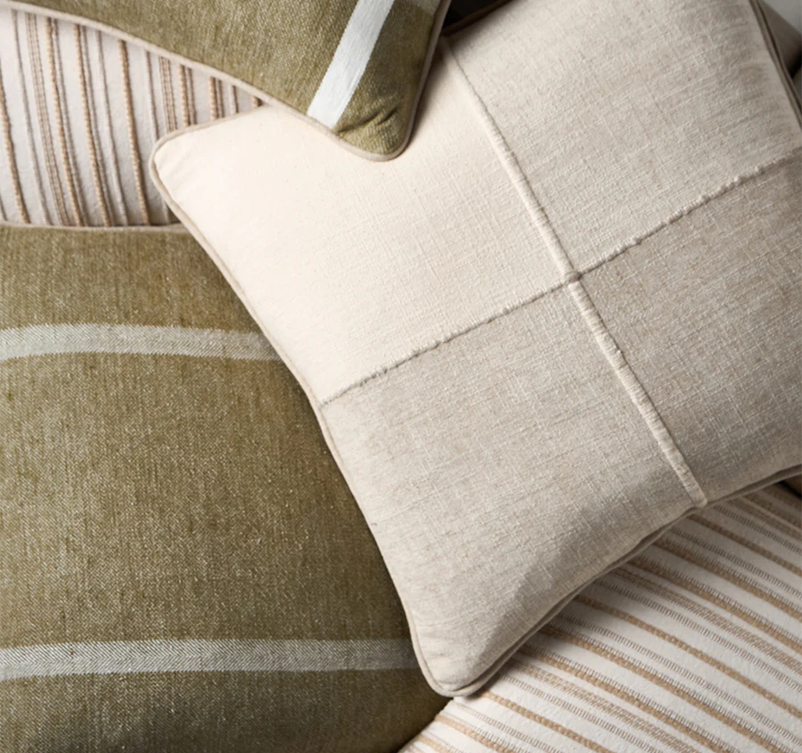 Cotswolds 50x50cm Filled Cushion Olive Green - Image 3