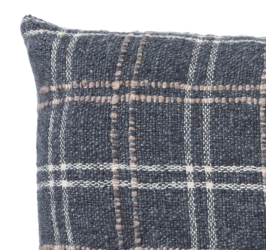 Country Hampshire 30x50cm Filled Cushion Grey - Image 2