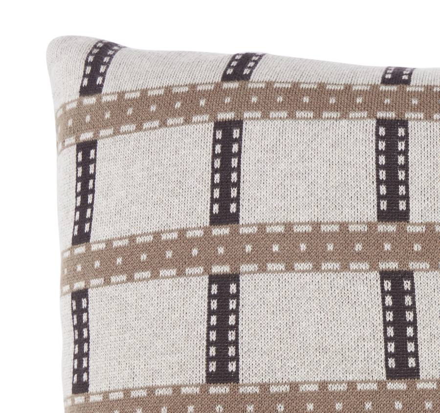 Equestrian Luxe 50x50cm Filled Cushion Sand - Image 2
