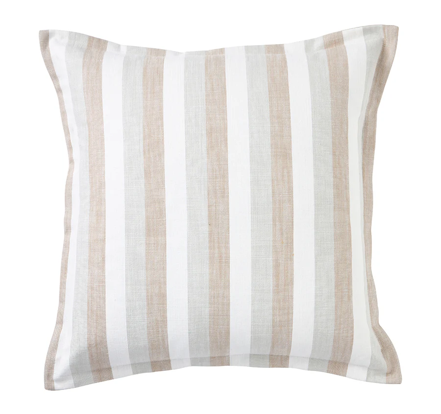 Kalani Stripe 50x50cm Filled Cushion Sand