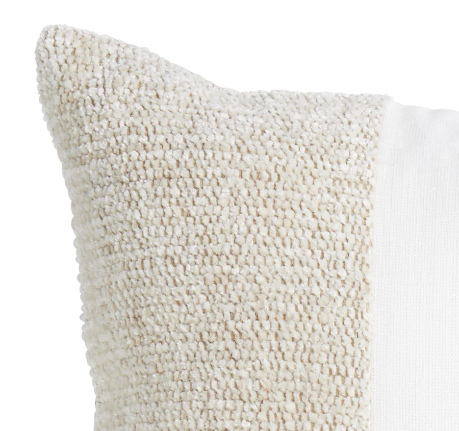 Les Palmiers Stripe 50x50cm Filled Cushion Sand - Image 2
