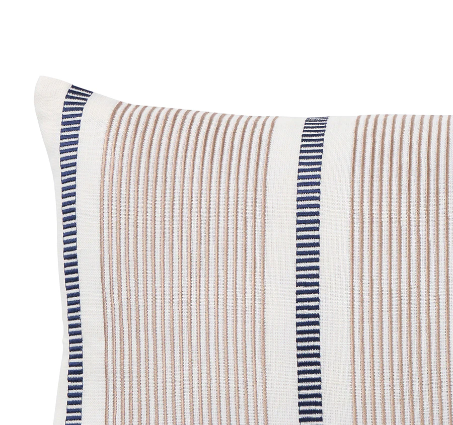 Linen Marseille 30x50cm Filled Cushion Sand - Image 2