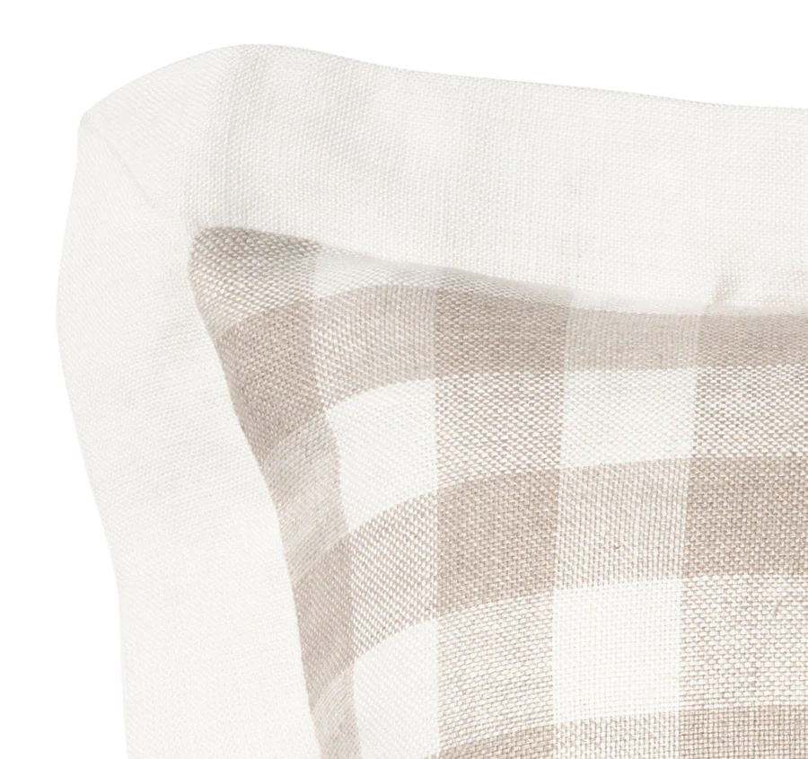 Linen Provence 50x50cm Filled Cushion Sand - Image 2