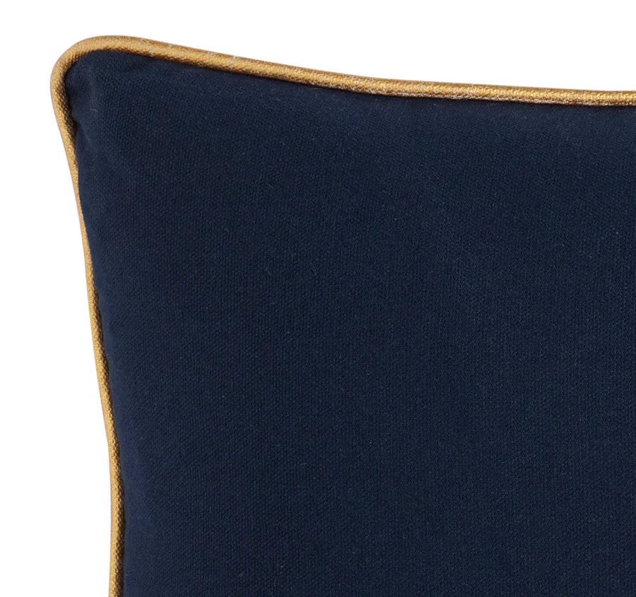 Nautical 30x50cm Filled Cushion Navy - Image 2
