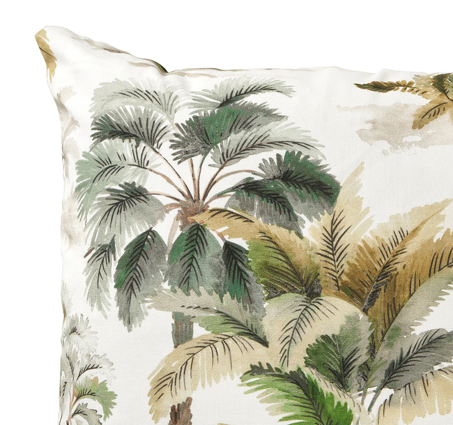 Outdoor Palm Mirage 50x50cm Filled Cushion Green - Image 2