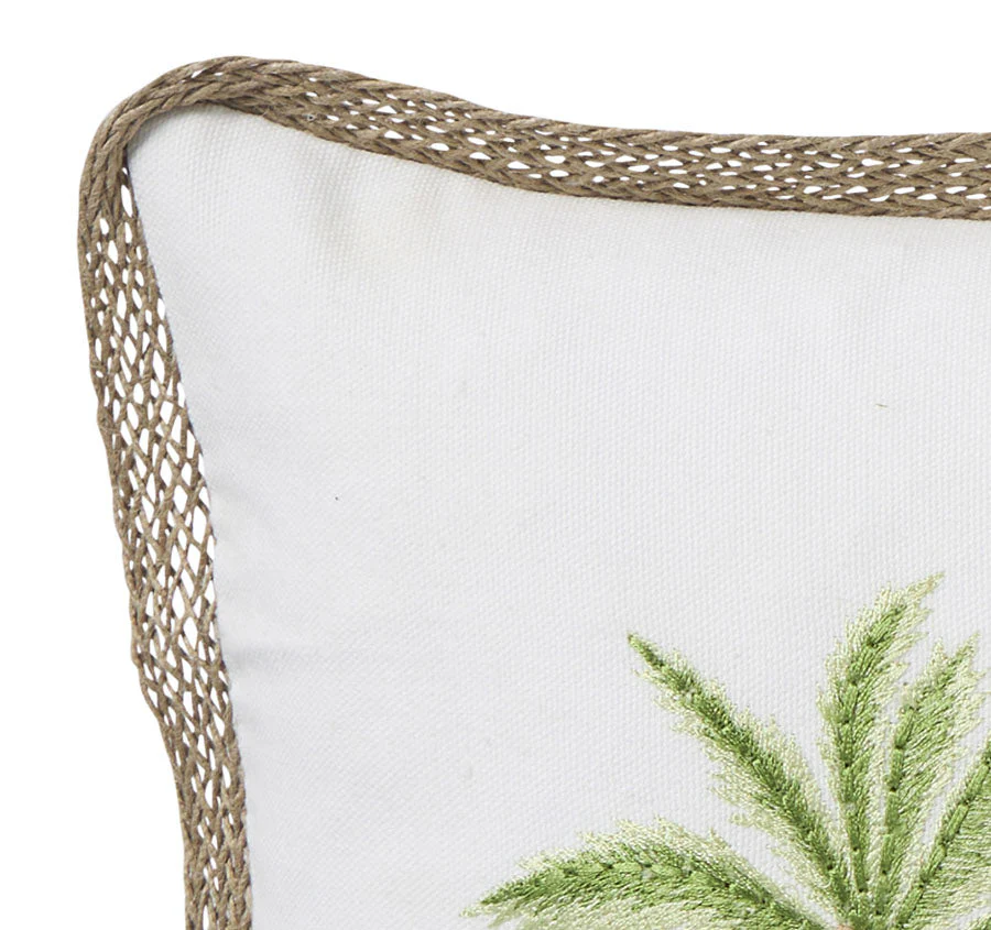 Palmy Isles 30x50cm Filled Cushion Green - Image 2