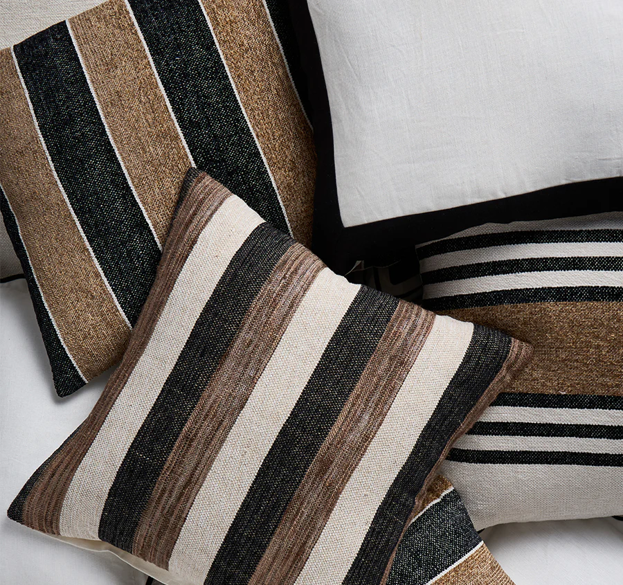 Porto Riviera Stripe 50x50cm Filled Cushion - Image 3