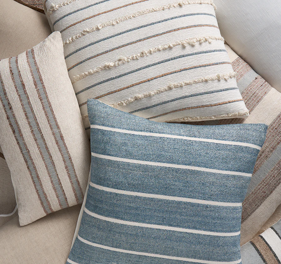 Sorrento 50x50cm Filled Cushion Blue - Image 3
