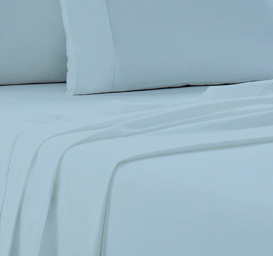 Egyptian Cotton Flannelette Mega Sheet Set Range Sky - Image 2