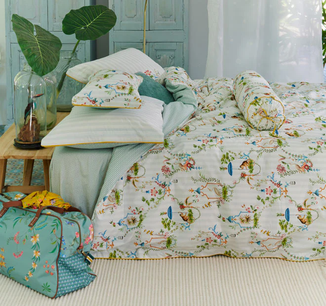 Singerie 22x70cm Filled Roll Cushion White - Image 4