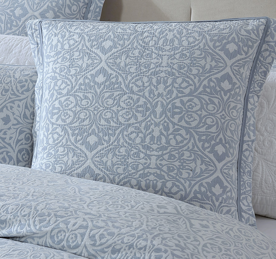 Althea European Pillowcase Denim - Image 3