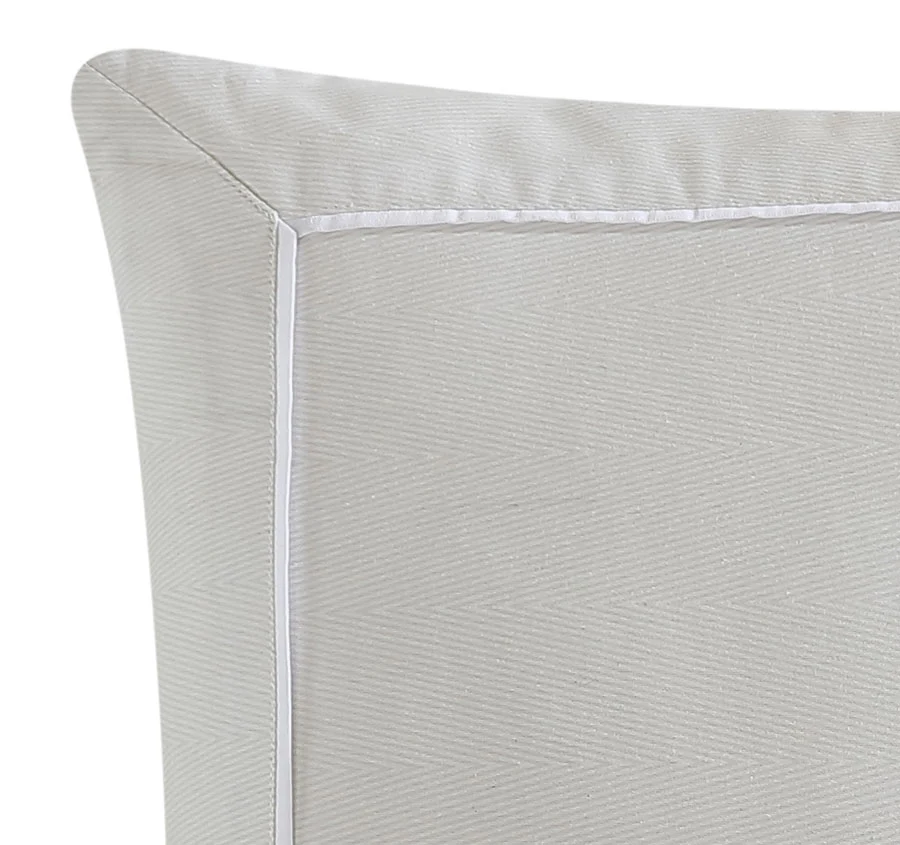 Amandaline European Pillowcase Ivory - Image 2