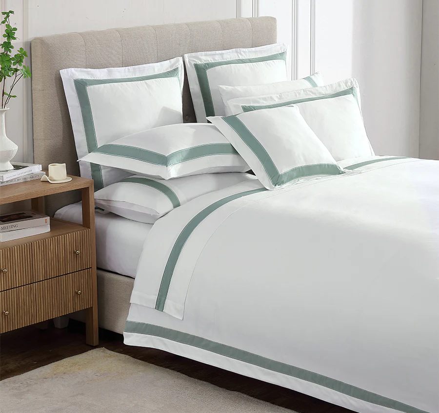 Bentley European Pillowcase Sage - Image 3