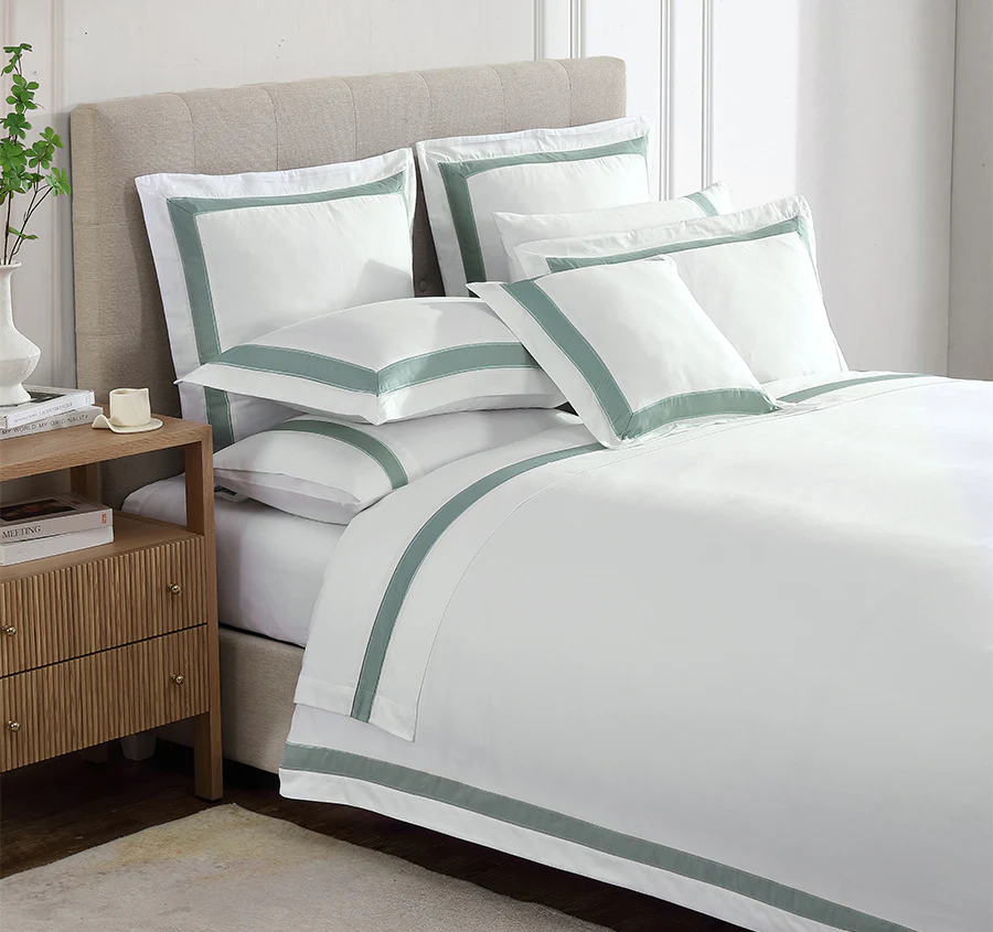 Bentley Quilt Cover Set Range Sage - Image 4