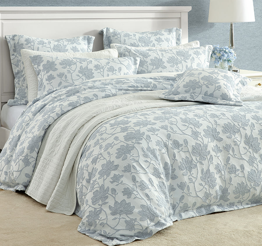 Bloom Quilt Cover Set Range Denim - Image 5