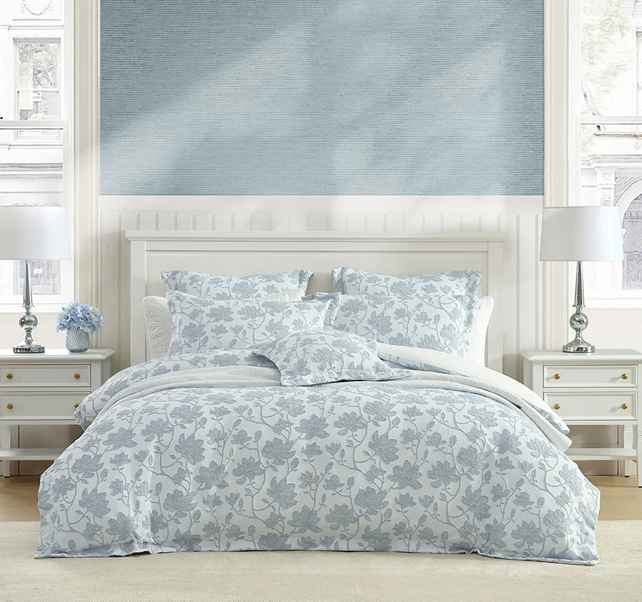 Bloom Quilt Cover Set Range Denim - Image 6